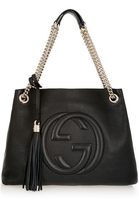 blackkycoal gucci|gucci leather shoulder bag.